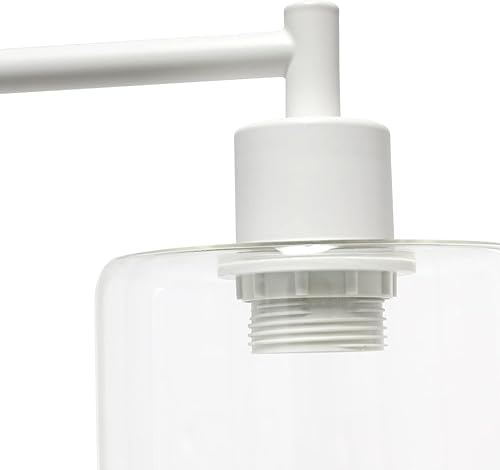 Miniatura 6 de Lámpara de mesa para interiores de 9.75 pulgadas de largo x 5.75 pulgadas de ancho x 18.8 pulgadas de alto, moderna lámpara de escritorio de hierro