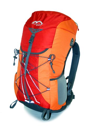 MONTIS PHINEX 40 Unisex Trekking-Rucksack, Wander-Rucksack & Reise-Rucksack in einem, ermöglicht Dank Regenschutz auch Bike- & Campingtouren, im