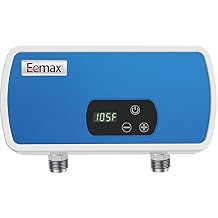 Eemax EEM24006 Electric Tankless Water Heater, 6KW, Blue