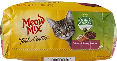 Meow Mix J.m Smucker Company-Big Heart 799511 6/3 Tender Center With Vitality Burst #TOP5
