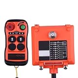 Q202/404 Kran Industrielle Fernbedienung Drahtlose Elektrische Hebemaschine Beton Lkw Baumaschinen Controller(Q404(1T+1R) Rechargeable Model)