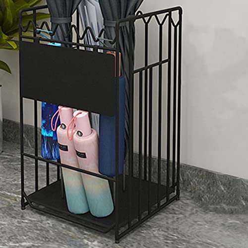 GZHENOZ Umbrella Stand Holder Extra Large Umbrella Stand, Commercial High Capacity Umbrella Rack for Front Door Lobby Porch, Sturdy Metal Umbrella Storage Holder