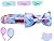 Elegant little tail Dog Collar with Bow, Soft&Comfy Cotton Bowtie Dog Collar, Adjustable Pet Gift Dog Collars for Small Medium Large Dogs