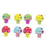 Boutons imprimés colorés : chaque bouton a son design et son style uniques, bricolez-le pour représenter votre propre mode, boutons en bois de dessin animé