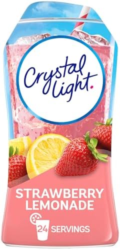 Crystal Light Liquid Strawberry Lemonade Drink Mix (16 oz Bottle)