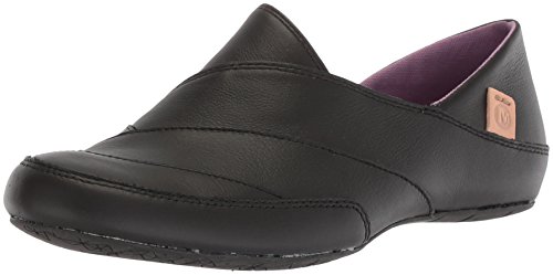 Merrell Women's Inde Lave Slip On Ballet Flat, Black, 7 Medium US