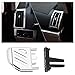 eMagTech 2Pcs Air Vent Outlet Tab Clip Replacement Compatible with Land Rover Freelander 2 Car Air Conditioning Vent Paddles Accessories ABS