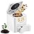 Electric Composter for Kitchen Indoor, 5.2L Large Countertop Compost Bin with 3-in-1 Drying/Grinding/Composting, Odorless Food Waste Composting Machine with Auto-Clean & Smart Sensor LED Display