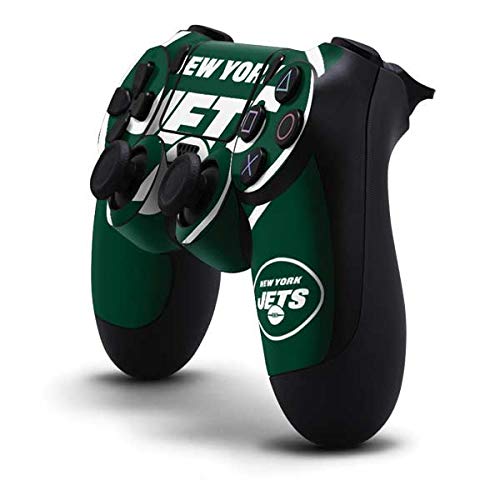 Skinit Decal Gaming Skin Compatible with PS4 Controller - Officially Licensed NFL New York Jets Large Logo Design