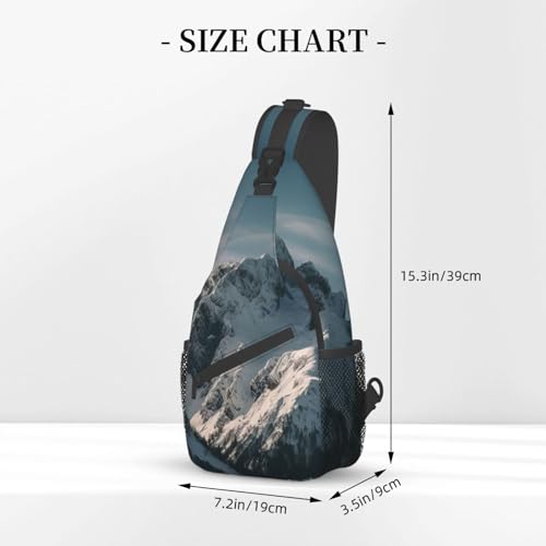 Bolso tipo sling unisex para ciclismo y senderismo miniatura 3
