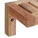 Relaxdays Estante de Pared, Flotante, Mueble de Madera, Baño & Cocina, Multiusos,...