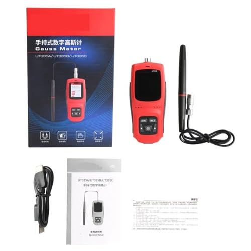 Medidor Gauss digital portátil UT335A 0-3000mT miniatura 7