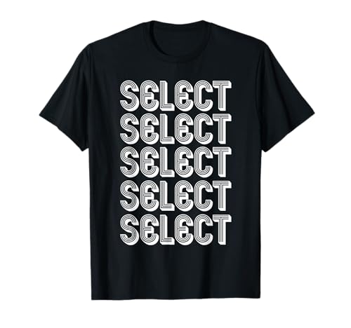 Seleccionar Camiseta