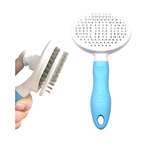 YYYY Brosse pour Chat Chien Auto-nettoyante Brosse de toilettage pour Chiens et Chats de Taille Petite, Moyenne et Grande, Poils Longs et Courts Cover