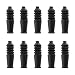 HJGarden 10PCS Bicycle V-Brake Cable Brake Boot Rubber, Brake Boot Rubber, Black