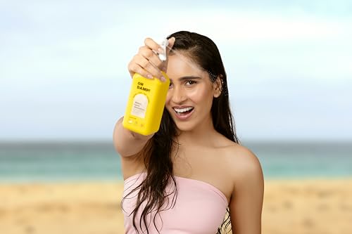 Image of OH DAMP Shower Spray Moisturiser, Lightweight In-Shower Body Moisturizer with Meadowfoam Seed Oil, Shea Butter and Vitamin E, Quick Absorbing Formula for Soft Glowing Skin