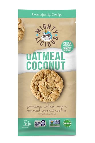 · Mighty · Monkey 0850009558039 Mighty Monkey Oatmeal Coconut Cookies cover