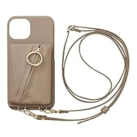 iPhone12 マエリスルーナ ゴールド ポーチ付き MAELYS LOUNA マエリスルーナ スマホケース iPhone 12 Proケース
