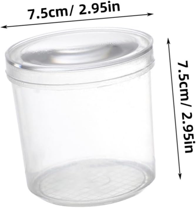 BESPORTBLE 5Pcs Insect Observation Box with Magnifying Glass Cover Transparent Biology Teaching Apparatus for Primary School Science and Nature Exploration