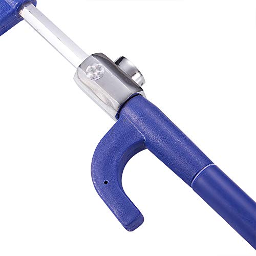 Blueshyhall Anti Theft Device Car Steering Wheel Lock Antitheft Lock Security Lock, Blue and Yellow - Thumbnail 4