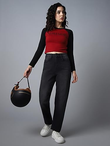 Image of HIGH Star Women's Regular Fit Mid Rise Jeans