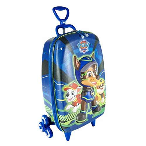 Mala Infantil com 6 Rodinhas Patrulha Canina Chase Spy - Maxtoy