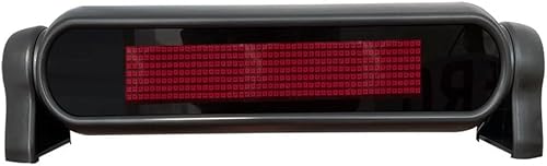 JvFbjLF Commercial Vehicle Mounted LED Display Window Sign, Programmable Scrolling Message Sign LED Scrolling Signs