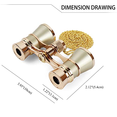 Binoculares Aroncent Opera Glasses 3X25 Compactos Mini miniatura 4