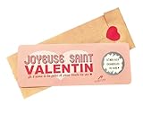 Matériau et format: carte imprimée recto verso sur un papier de qualité, dimensions de la carte 16 x 6 cm. Vendu avec pochette cadeau kraft prêt à offrir, autocollant à gratter & mode d'emploi inclus.