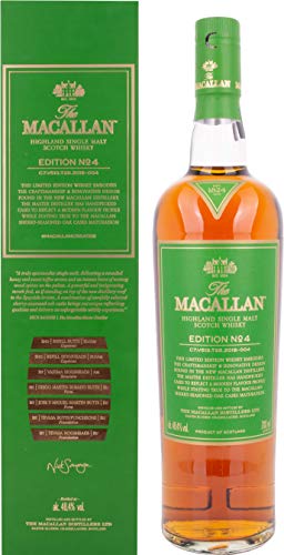 The Macallan Edition N° 4 Highland Single Malt 48,4% Vol. 0,7L In Giftbox