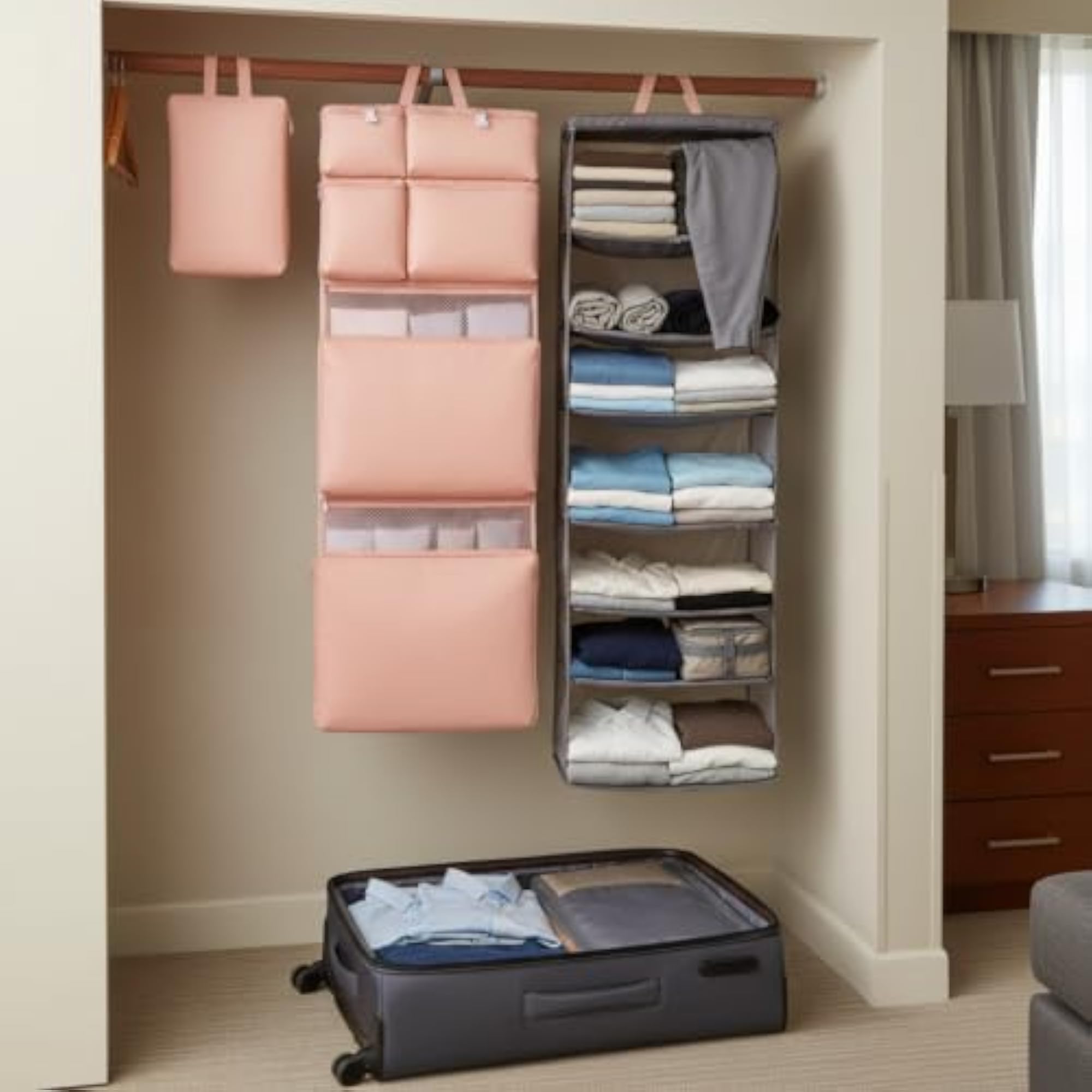 Travel Luggage Organizer Bags Set for Clothes and Underwear