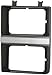 Sherman Parts 899-95DL - 1983-1984 GMC Suburban Headlamp Door LH W/ Dual Rectangular Headlamp GMC Pickup/Jimmy/Suburban 83-84 for the years of 1983, 1984