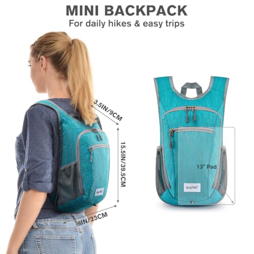 Image of G4Free 10L /15L Hiking Backpack Lightweight Packable Hiking Daypack Small Travel Outdoor Foldable Shoulder Bag