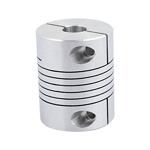 Aexit Motor Shaft Electrical equipment 10mm to 15mm Joint Helical Beam Coupler Coupling 32mm Dia 40mm Length