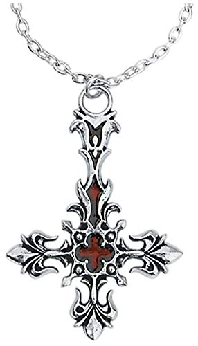 Alchemy Gothic St. Lucifer's - Red Blood Cross Unisex Halskette Standard