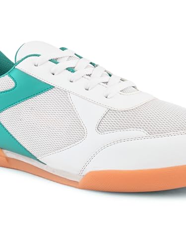 Image of Centrino Men's Badminton Shoes | Lightweight Indoor Court Shoes | Breathable Mesh Sports Sneakers | Non-Marking Grip Sole | Comfortable Training & Play Footwear (9345)