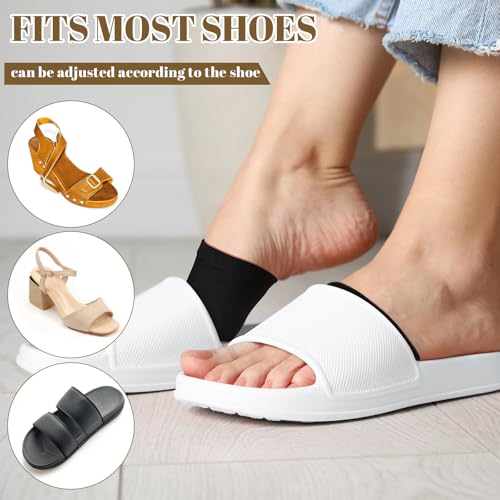 Image of Twistover 10 Pairs Women's Slide Sandle Sock Open Toe Slide Liner Slipper Shoe Foot Protector No Show Toeless Half Socks
