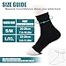 1Pair Socks Neuropathy Compression Sleeve Ankle Swelling Plantar Fasciitis Soothesocks Brace Women Men(1Pair Black,L/XL)