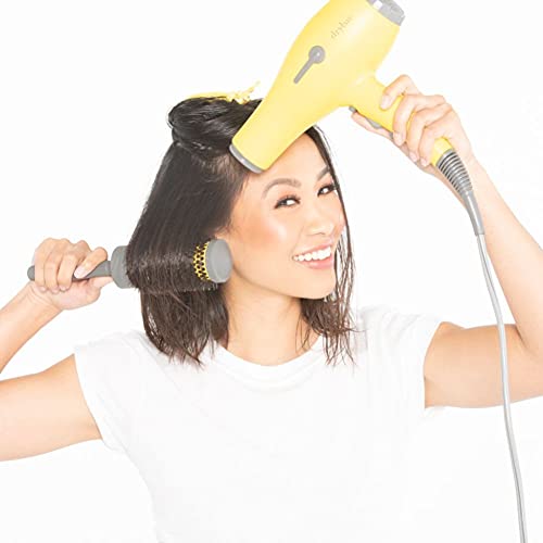 Drybar Half Pint Small Ceramic Round Thermal Hair Brush | For Maximum Hair Styling, Yellow #TOP1