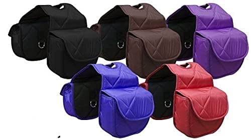 Showman Insulated Quilted Nylon Horn Bag (Black)