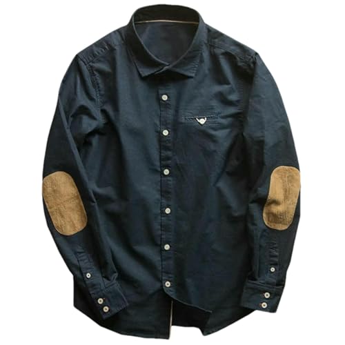 T-shirt rétro japonais avec patch graphique et manches longues amples