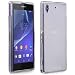 Fosmon DURA-FROST Smooth Durable & Flexible Slim Fit TPU Case Cover for T-Mobile Sony Xperia Z1S 4G LTE - Retail Packaging (Clear)