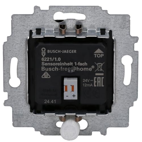 Unité de capteur 1 compartiment Busch-Jaeger 6221/1.0 pour Busch-Free@Home® - 3