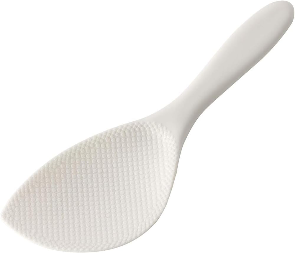 Double Embossed Rice Spoon, Made in Japan