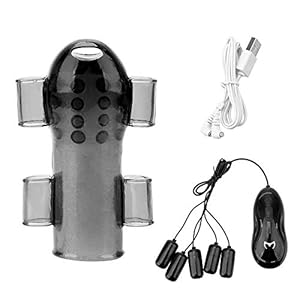 NOPNOG 12 frequenties eikel vibrator voor mannen, penismassageapparaten en mannelijke versleten lasttrainer, opladen via…