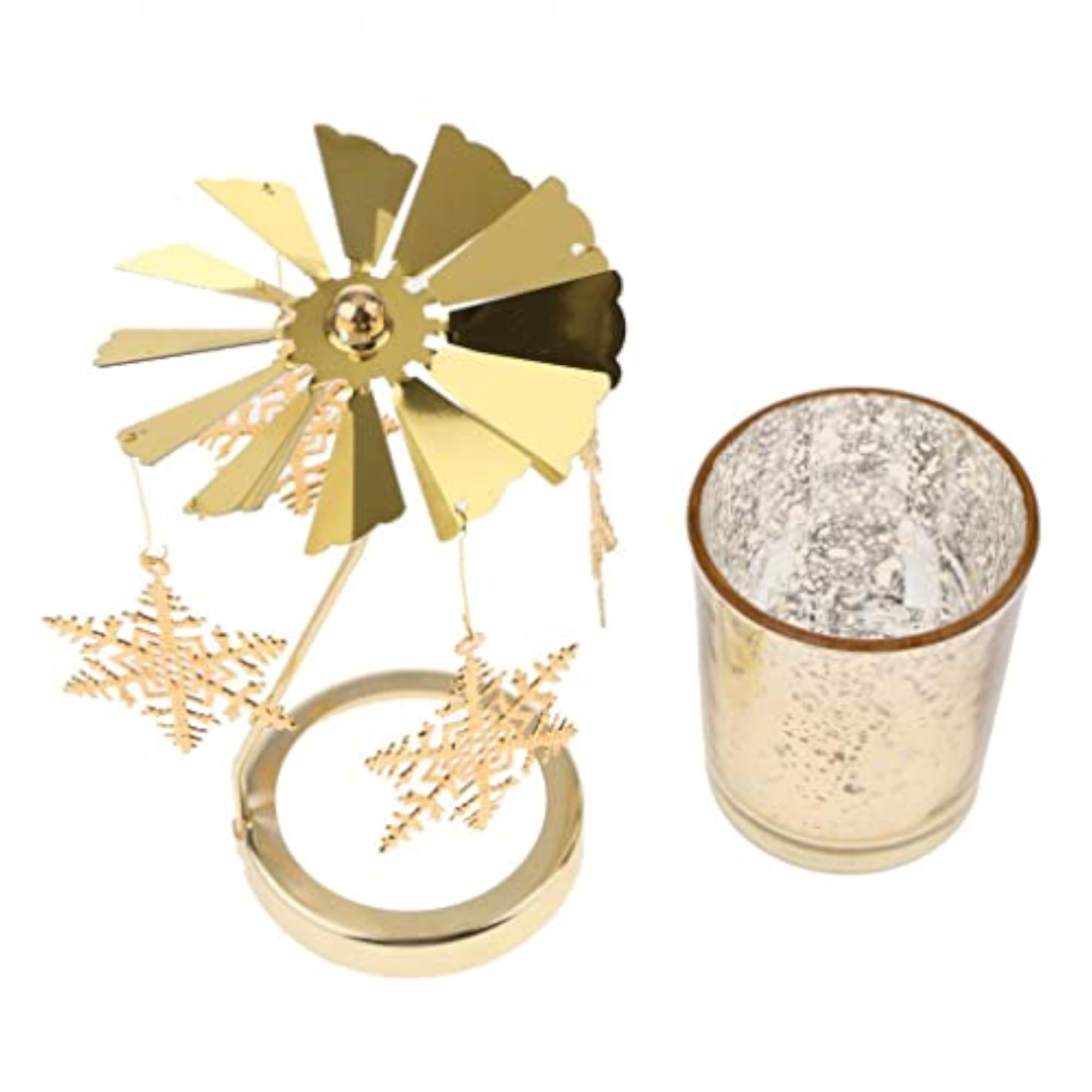 Romantic Rotating Candle Holder for Weddings
