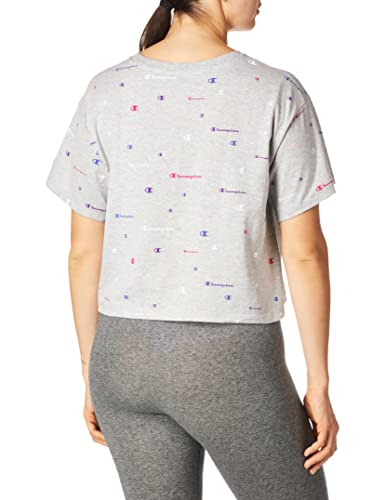 Image of Champion Women's Cropped T-Shirt, Classic Cropped Tee Shirt for Women,Crop Top T Shirts For Women