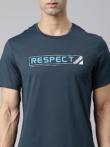Image of XTEP Training Series, Polyester & Elastane for Better Stretch, Comfort Series, Sports Elastic Performance, Crew Neck Design, Comfort & Elastic Training T-Shirt for Men (White)