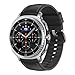 Samsung Galaxy Watch8 Classic 46mm, AI Smart Watch with Cushion Design and Rotating Bezels, with Hybrid Band and Wearable Display, Bluetooth, Black, 3 Year Extended Warranty (UK Version)