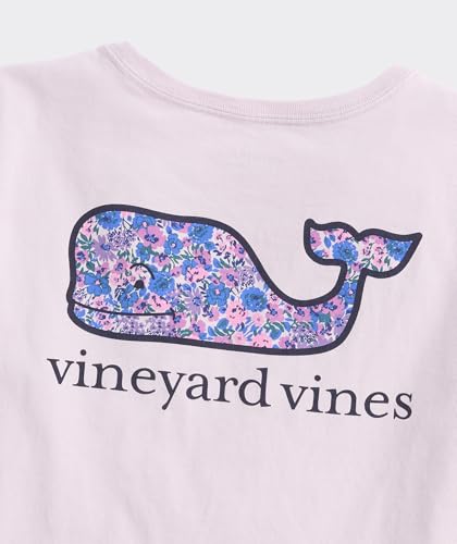 vineyard vines Girls' Helen Floral Whale Fill Short-Sleeve Pocket Tee3